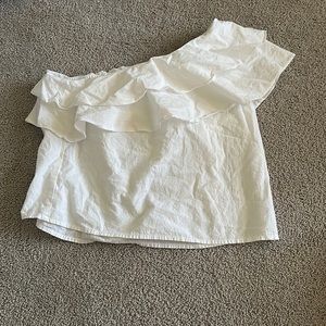 One shoulder top